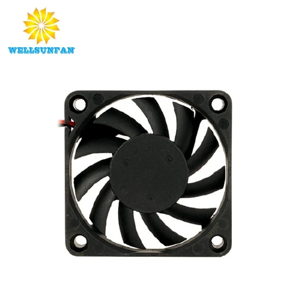 WellSunFan OEM ODM Best Selling 12 Volt 60X60 6010 Small  Gpu  Cfm 12V 24V 5V Dc Ventilation Radiator Cooling Fan Motor