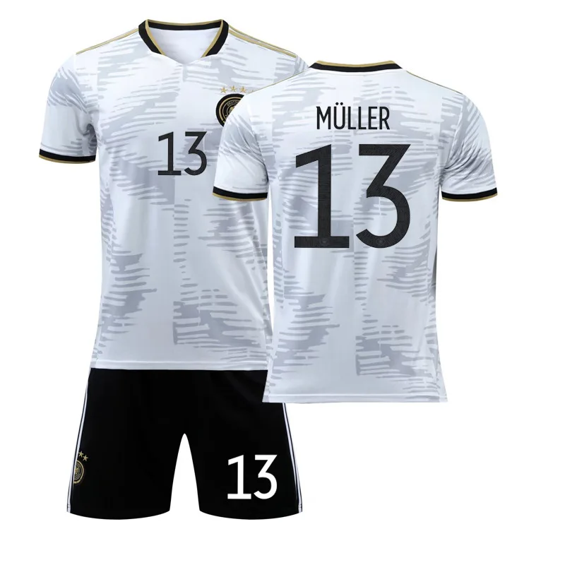 private label barcelona football joriginal child soccer jersey customized infant soccer jersey For germany national team jersey