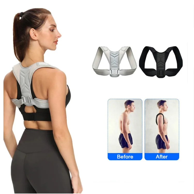 Удобный Корректор осанки бандаж для осанки выпрямитель для поддержки сутулости плеч и спины