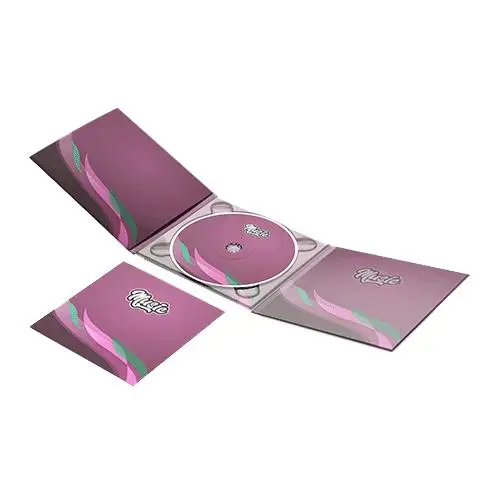 Виниловая пластинка и диск с заказной мульти-CD виниловая картонная папка Обложка упаковочная коробка