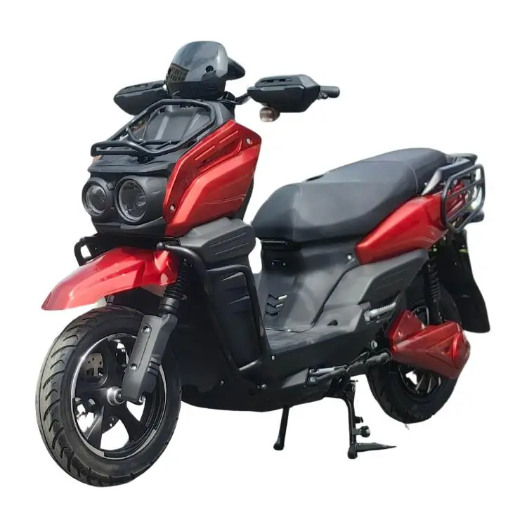 Wholesale 72V Two-Wheeled Adult Electric Motorcycles Custom High-Speed 2000W Power Lithium Battery for Food Delivery