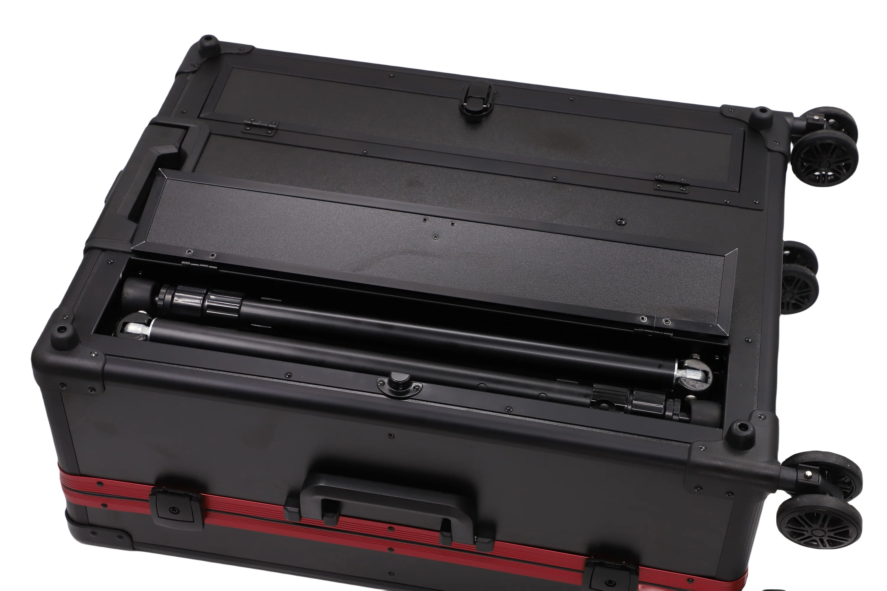 24 inch Aluminum new design for Makeup Artist with LED Mirror Speaker Cosmetic Case Factory Wholesale