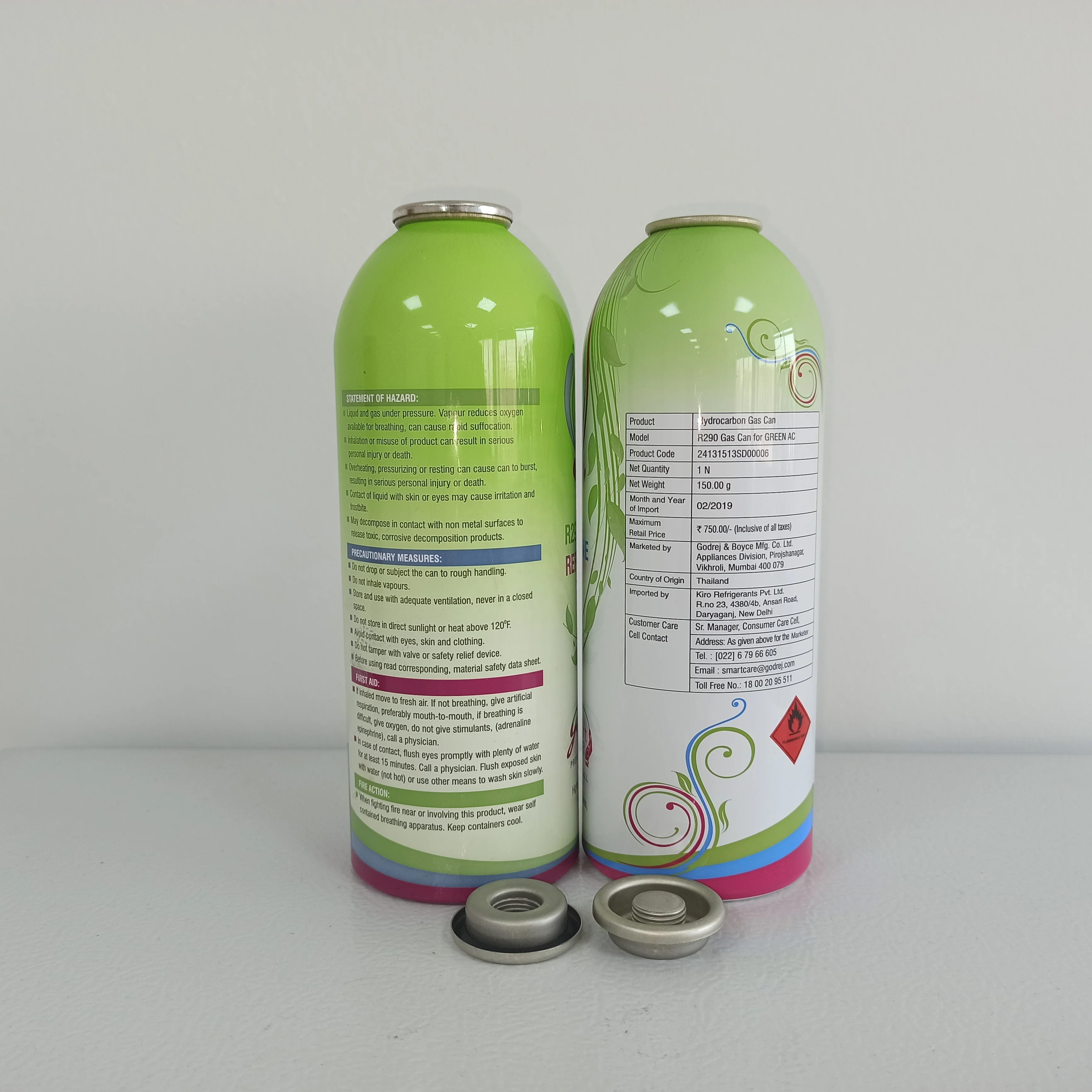 white aerosol cans refrigerant aerosol can manufacturer refrigerant gas R134a refrigerant refillable aerosol can