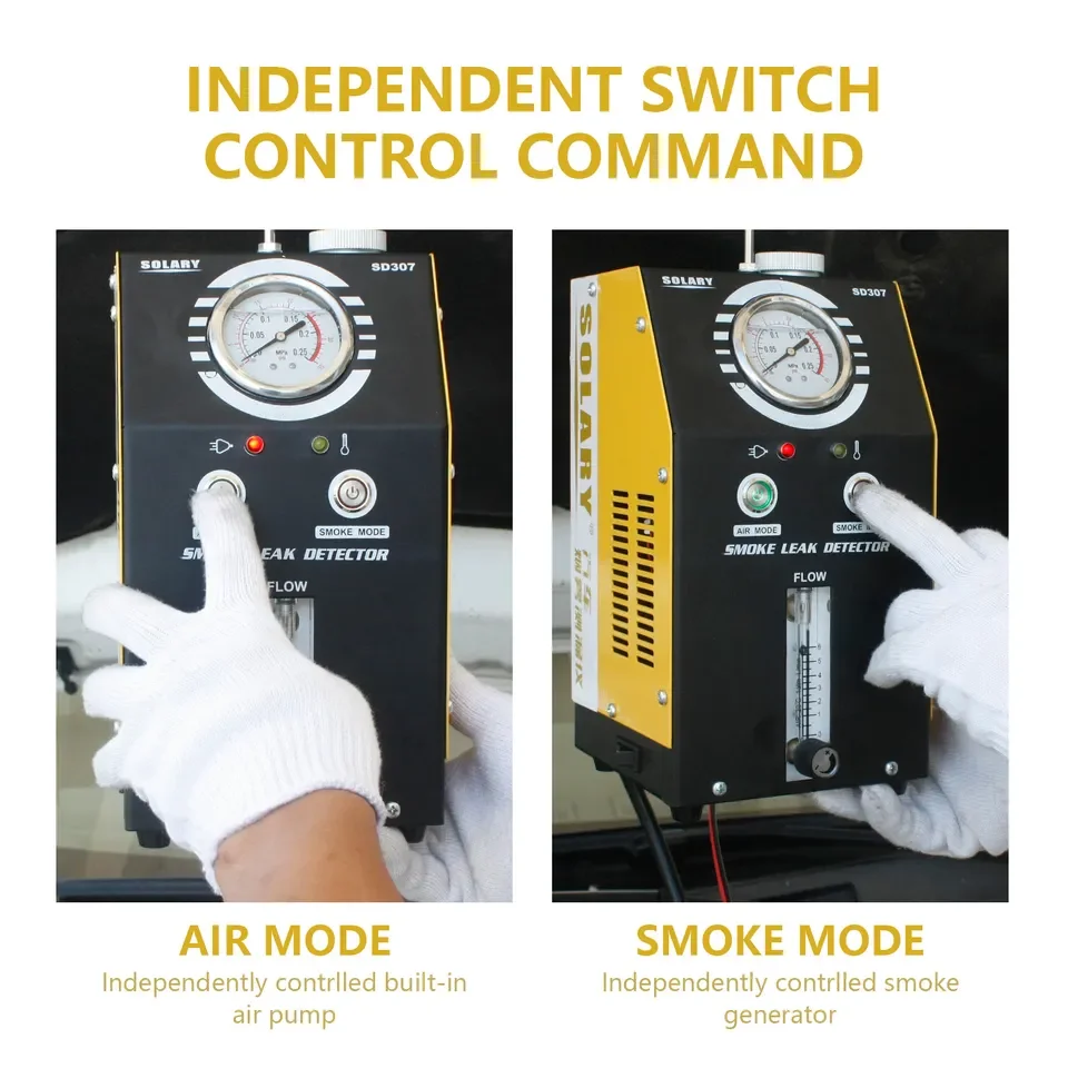 universal diagnostic tool for all cars car diagnostic tool 12 and 24 volts car smoke leak detector tester sets with air pump