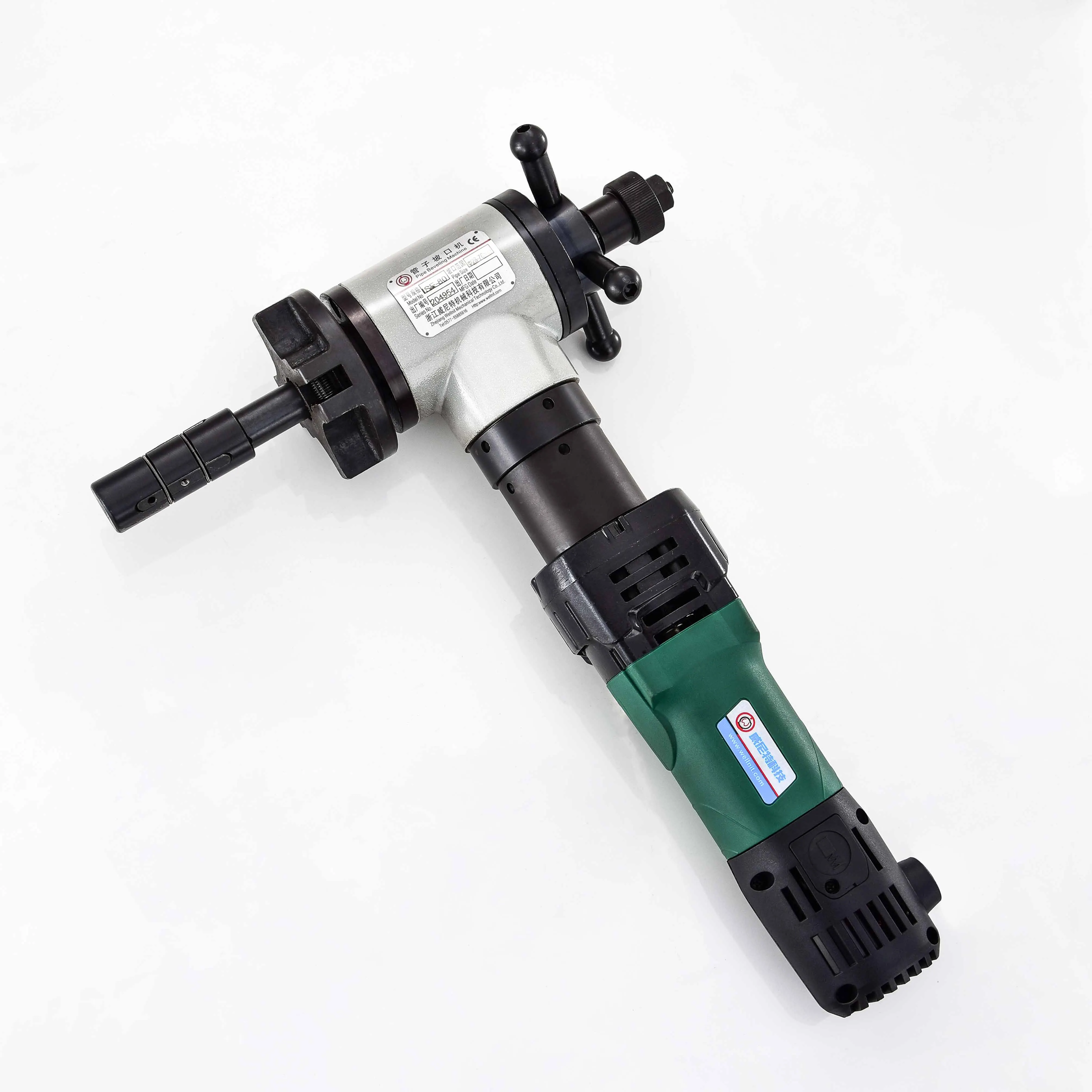 ISE-80 Electric Manual Inner-mounted Pipe Beveling Machine