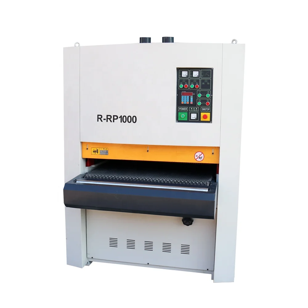 Горячая Распродажа широколенточный шлифовальный станок пол шлифовальный станок для дерева машина пазы отполированы под дерево R-RP1000