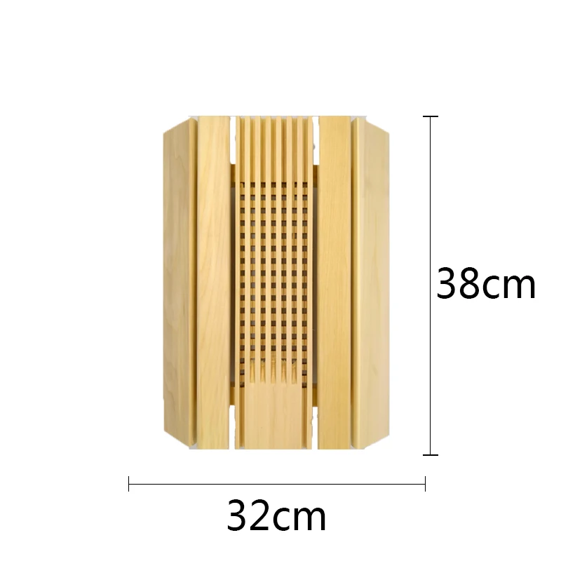 Factory price 2024 new sauna lampshade high quality aspen lampshade