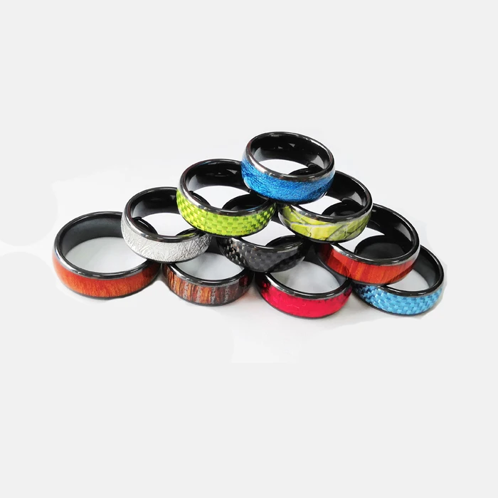 UID Changeable Mifa 1K rfid smart ring / mobile phone wearable NFC smart ring