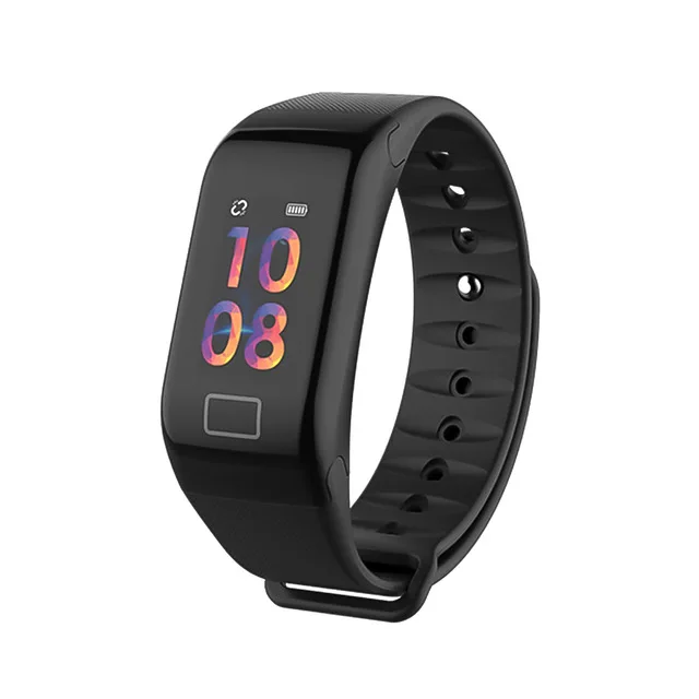 F1Plus Smart Watch Bracelet Color Screen Heart Rate Monitor Fitness Tracker Samrt Band Waterproof