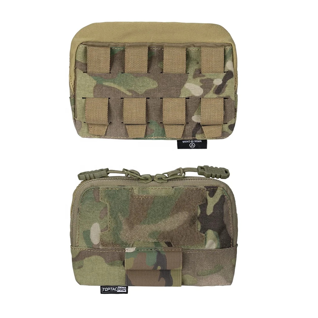 TOPTACPRO тактическая панель администратора, сухие аксессуары для повседневного использования, сумка для хранения груди, сумка-переноска MOLLE