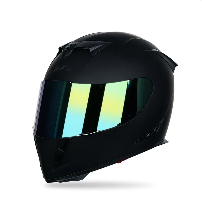Hot Sale Motorcycle Helmet Night Riding flip up motorcycle helmet with led sticker helmet