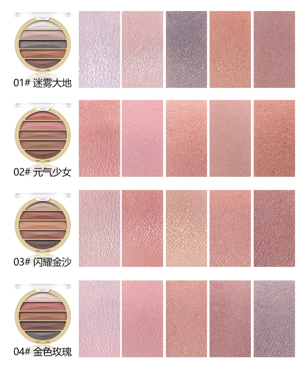 free sample cosmetic high pigment long lasting metallic duochrome glitter Pearlescent shimmer eyeshadow  Pigment Neon Color