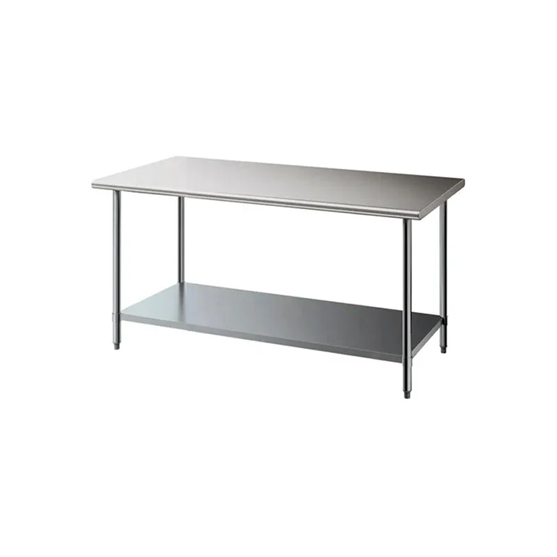 height adjustable commercial stainless steel working table restaurant kitchen workbenches inox tables