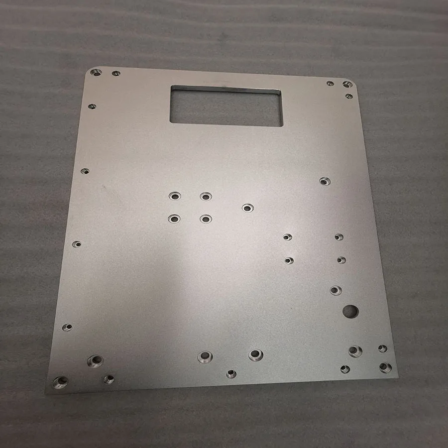 Aluminum alloy large size mold base plate CNC machining Equipment backplane