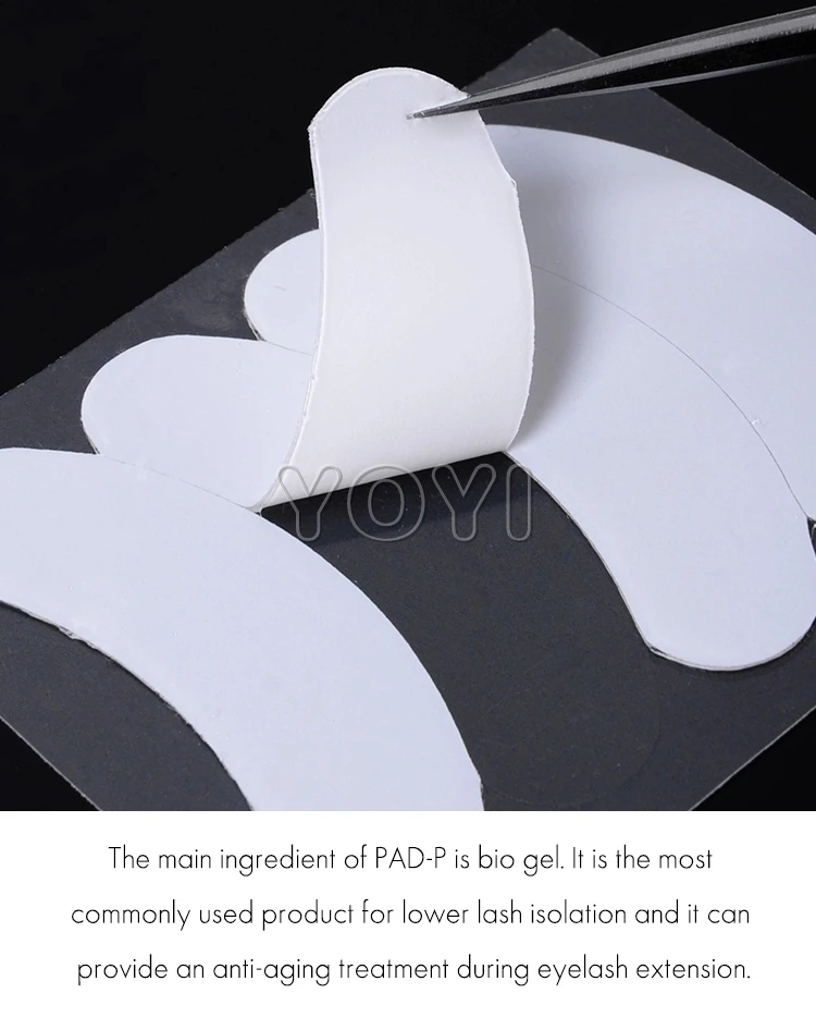 Cheap wholesale price High Quality  2 pairs Under Eye Pad Thin Eyelashes Extension Eye Pad Silicone Paper Patches