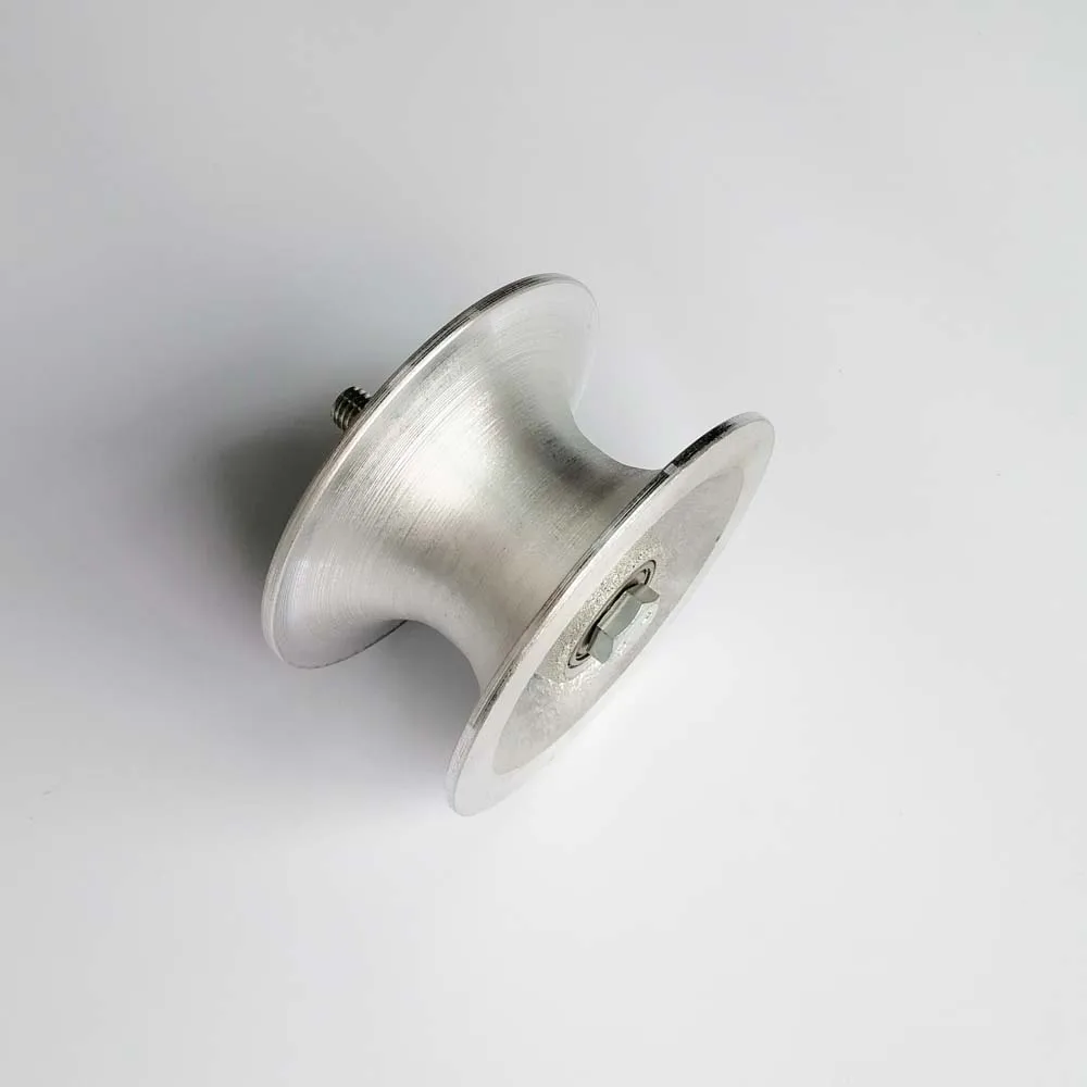 Pulling Cable Into Manholes Aluminum Pulley Roller Electrical Construction High Cable Tension Load Capacity