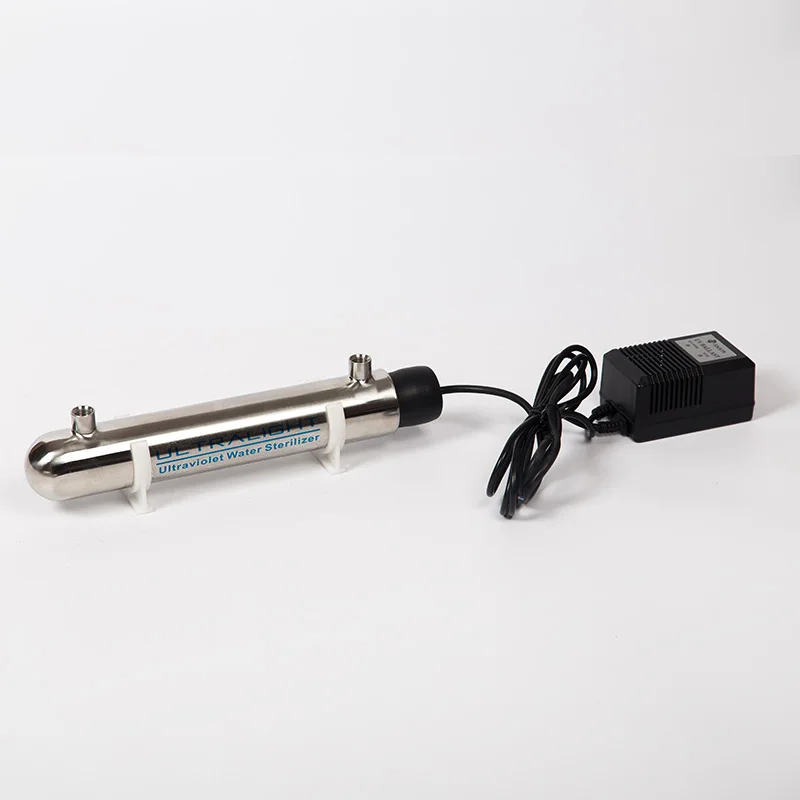 CE/ISO wastewater treatment 1GPM UV-12w UV Water sterilizer for water purification