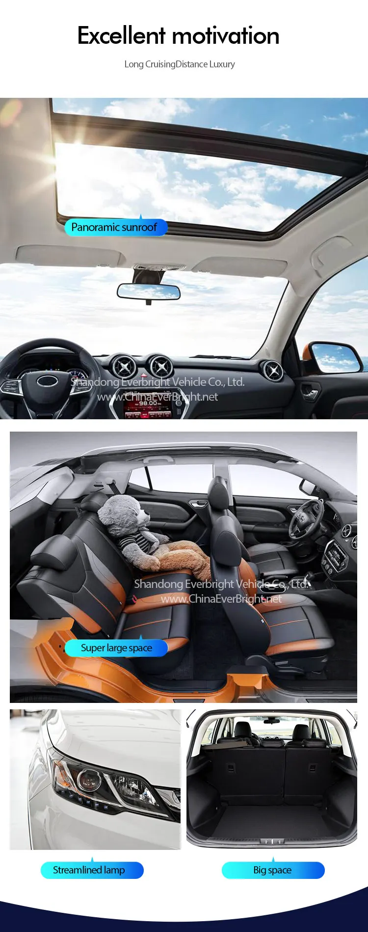 electric hub motor car