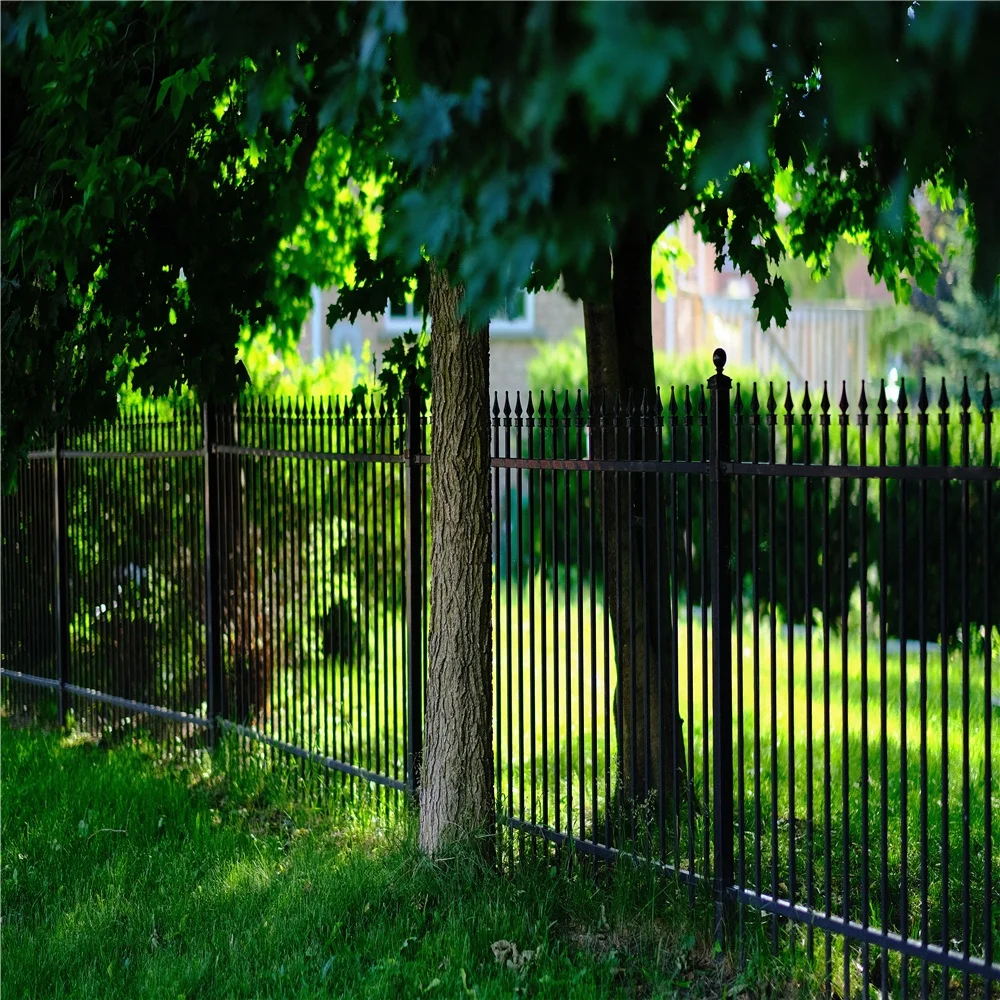 Home Garden Powder Coated Top Spear Aluminum balcony fence barrier fence