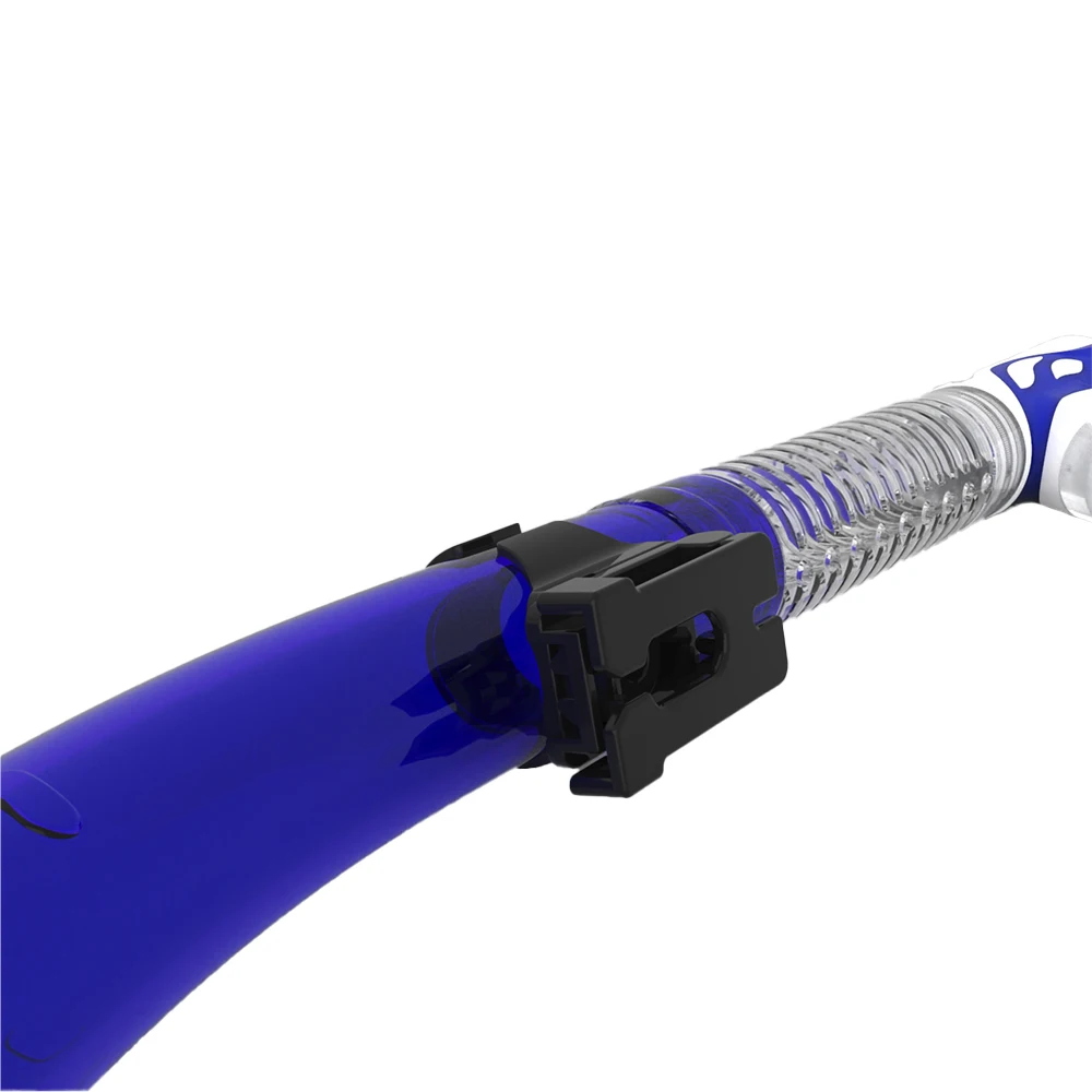 ZLF Professional Silicone Mouthpiece Breathing Tube Fashion Swimming Diving Snorkel Whole-Dry Snorkel for Adult S005