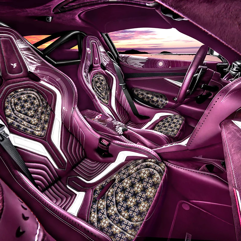 Car Seats Cover Pu Leather 5d Universal with Car Seat Cushion Car Seat Covers Full Set Luxury Auto Customized Item Style