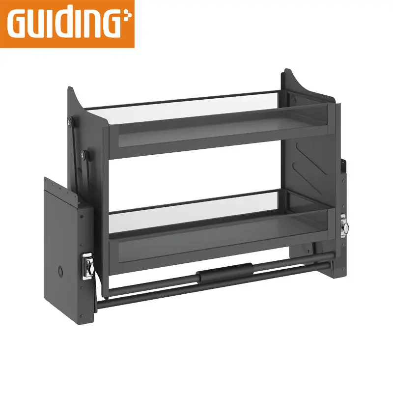 Kitchen Elevator System Tall Cabinet Elevator Lift Basket Kitchen Cabinet Pull Down Basket