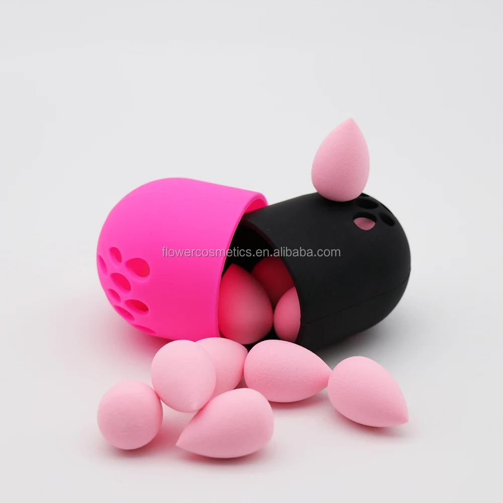 Flower Cosmetic Mini Sponge Tools Latex Free Hydrophilic Mini Blenders Sponge For Topical Use