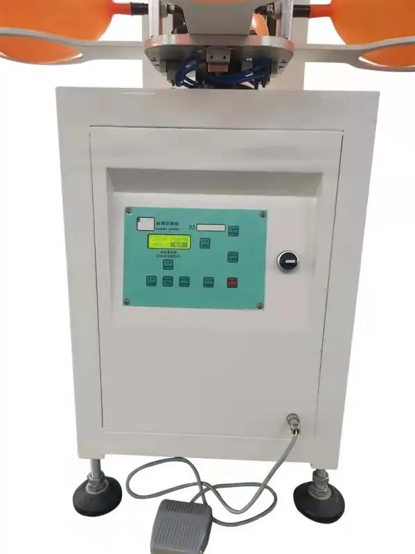 TAOXING Hot Sale Automatic inflatable balloon printer 4 Station Single Color balloon screen printing machine