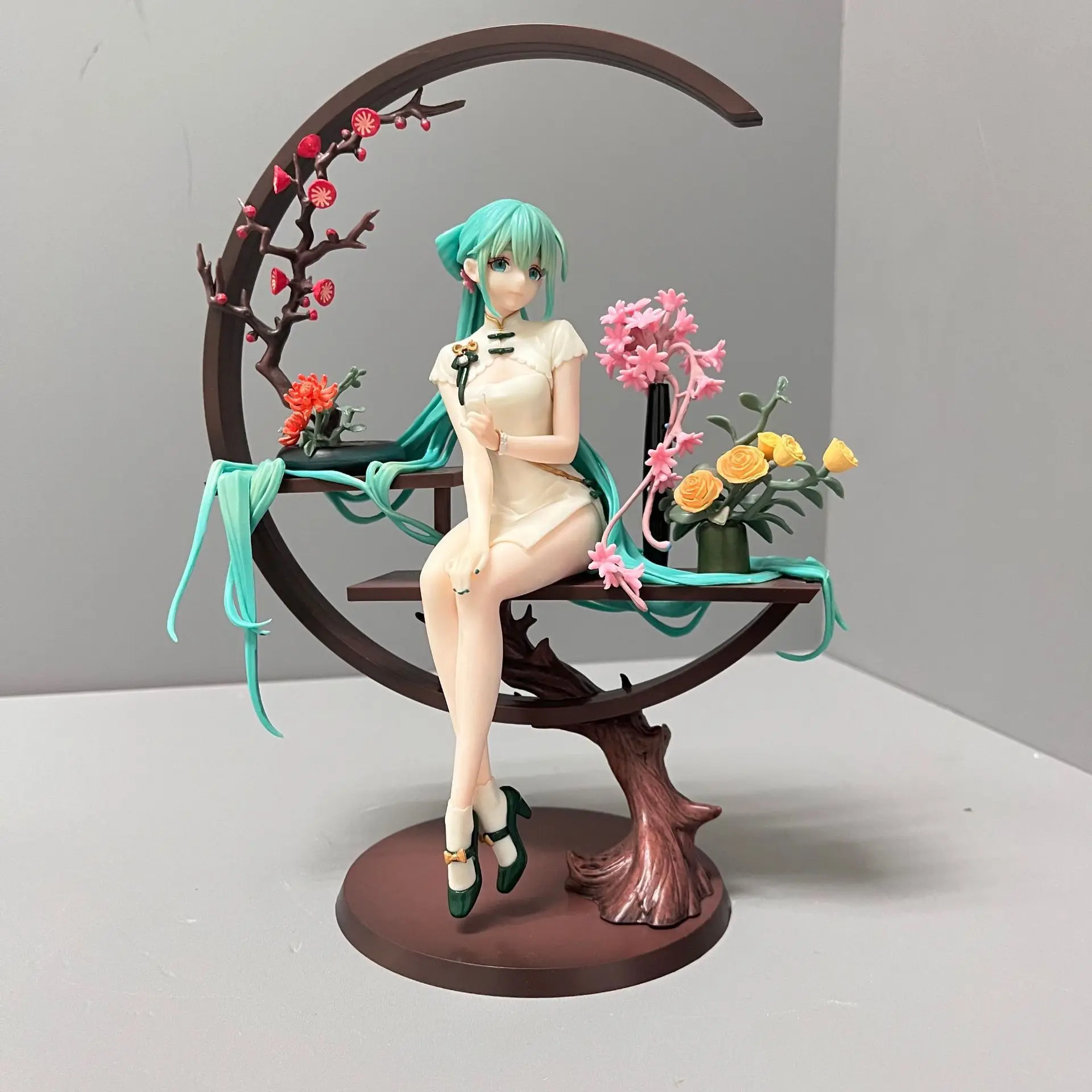 Hats/une mi-ku Shaohua Cheongsam Hat/sune Mi-ku 1/7 Exchangeable Anime Figure Wholesale Future