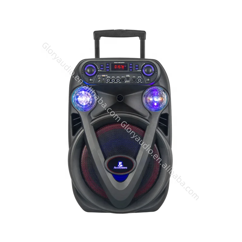 CH-1509 бумбоксы Woodenbox громкоговоритель с микрофонами