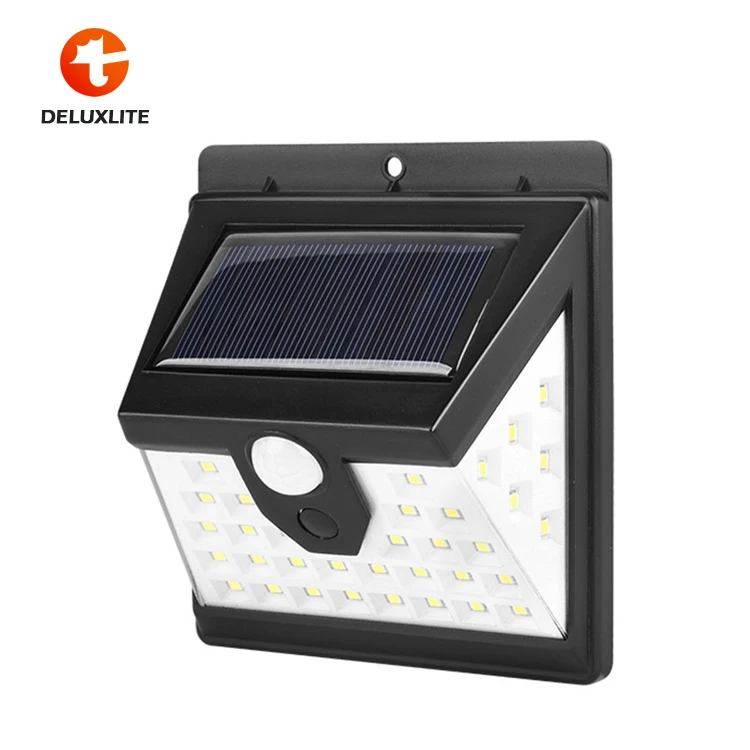 40LED Waterproof Solar Garden Lights Outdoor Competitive Pricing Motion Sensor Security Gate Solar Lamp