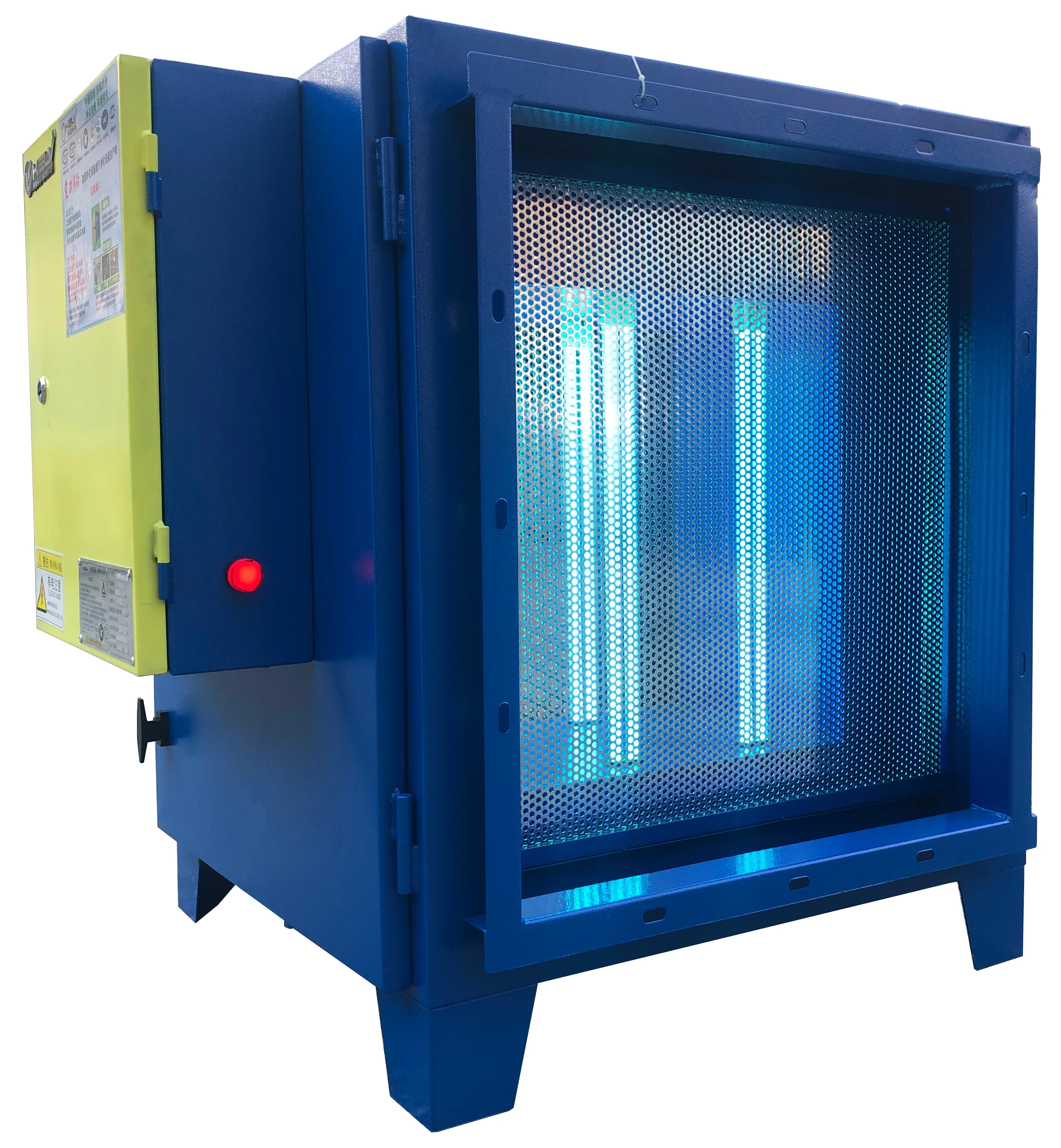 Commercial Kitchen Fume Esp Uv Photolysis Electrostatic Precipitator Uv Light Sterilizer