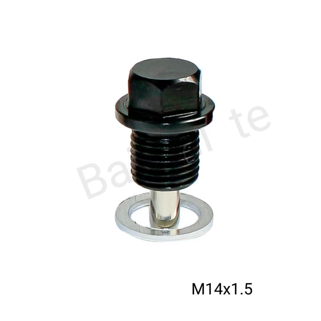 Factory Manufacture Gr5 M14x1.5 Titanium Sump Plug Bolt Magnetic for Motorcycle