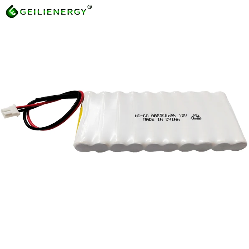 NIMH NICD AA AAA size ni-cd battery 1.2v 2.4v 300mah aaa 12v battery