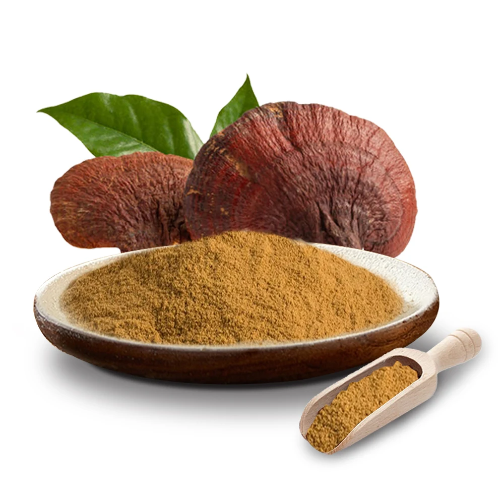 Порошок экстракта ganoderma lucidum reishi с полисахаридами 30% тритерпенов 2% OEM