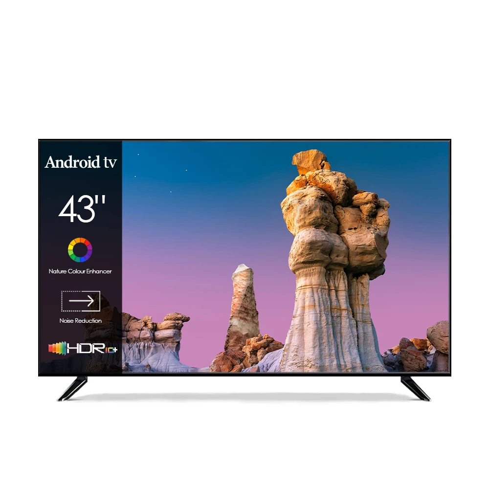 Фабрика OEM 4K LED TV 43-дюймовый Ультра HD Displey ЖК-панель 43 пара Smart Televisor