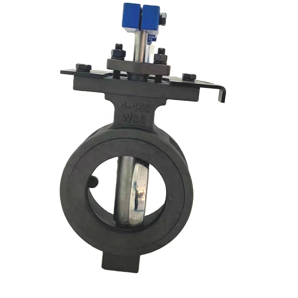 
High Performance Wafer Butterfly Valve PTFE Encapsulated Disc Split Body Valve 