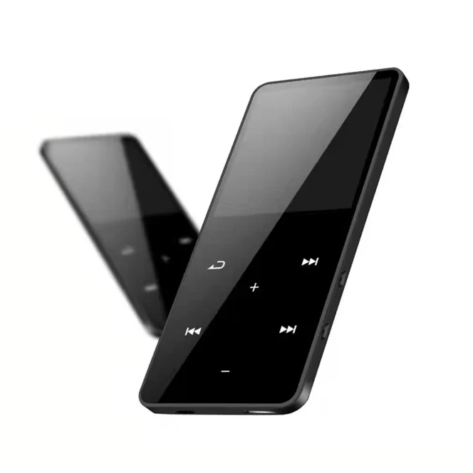 Amazon hot sale 1.8-inch HD touch screen bluetoo mp4 player with TF card slot expansion Noise removal Smart MP4 player