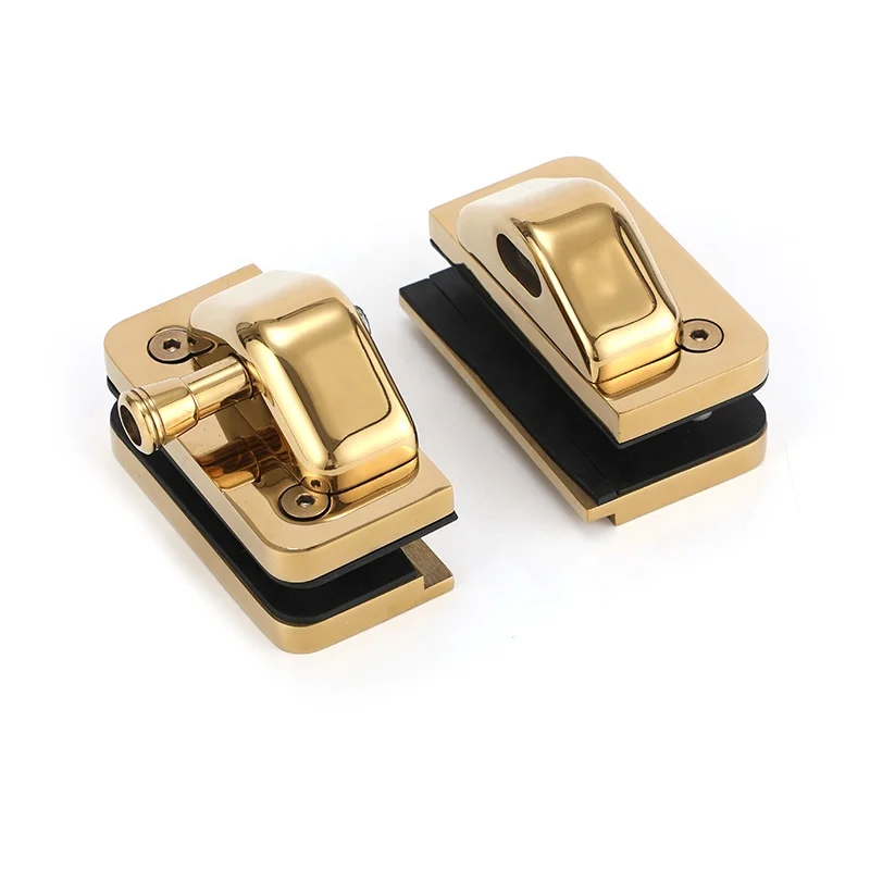 EKOO stainless steel 180 degree side pull glass to glass latch