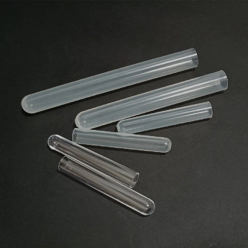 Laboratory  Different size  Plain PS PP Round Bottom 15ml 10ml 5ml plastic test tube