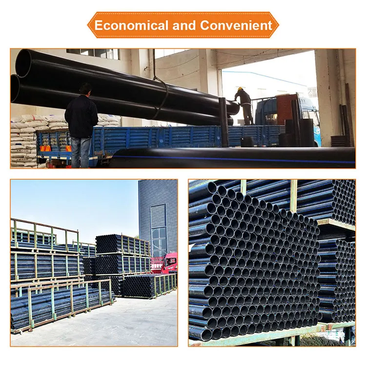 5 Inch 9 Inch 32Mm 63Mm 90Mm 160Mm 400Mm 800Mm 1000Mm 6 Best Choice Plastic As Black Water Supply Pe Pipes Hdpe Water Pipe Price