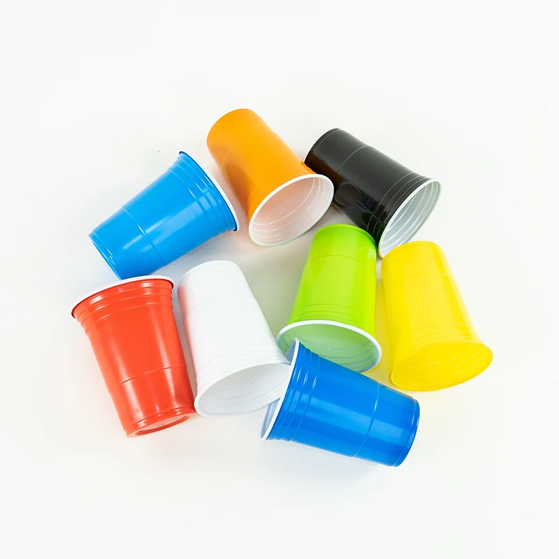 Wedding Party Plastic Cup Disposable Red Cups Custom Beer Pong Cups