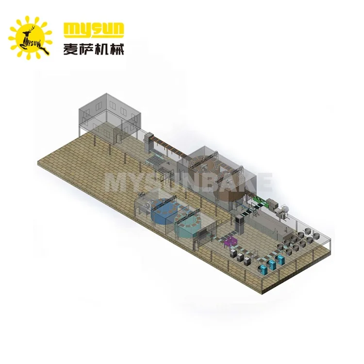 
China automatic complete used bakery equipment prices 