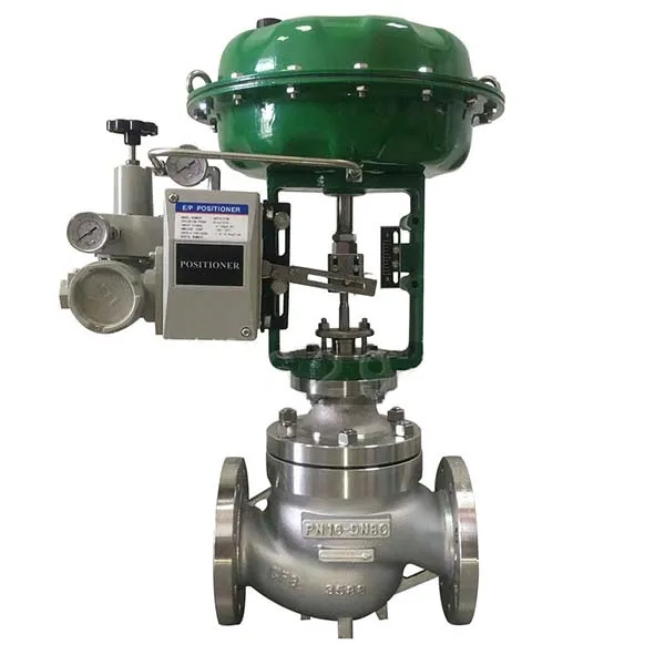 High temperature and high pressure resistance of stainless steel pneumatic regulate valve