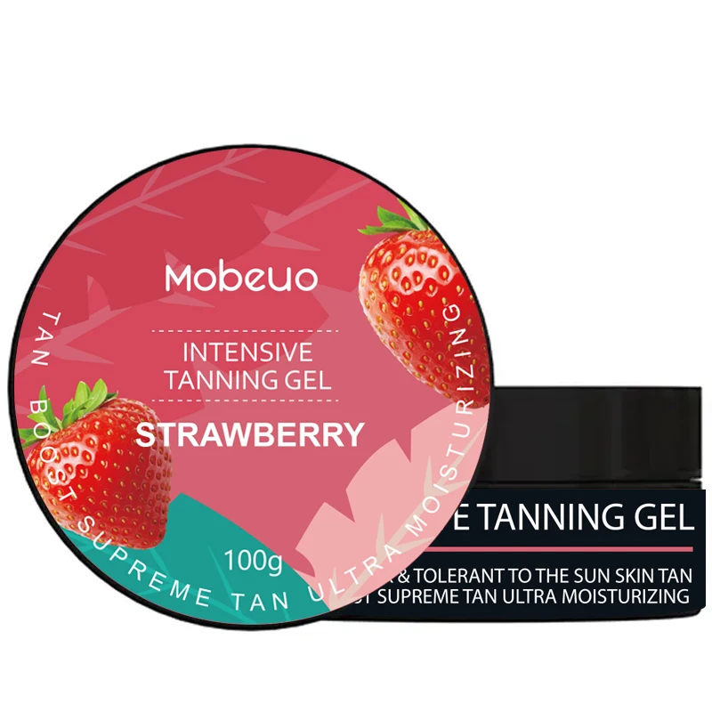 Natural Accelerate Sun Tanning Gel Tan Dark Sunbed Tanning Cream 100g Extreme Intensifying Accelerator Cream