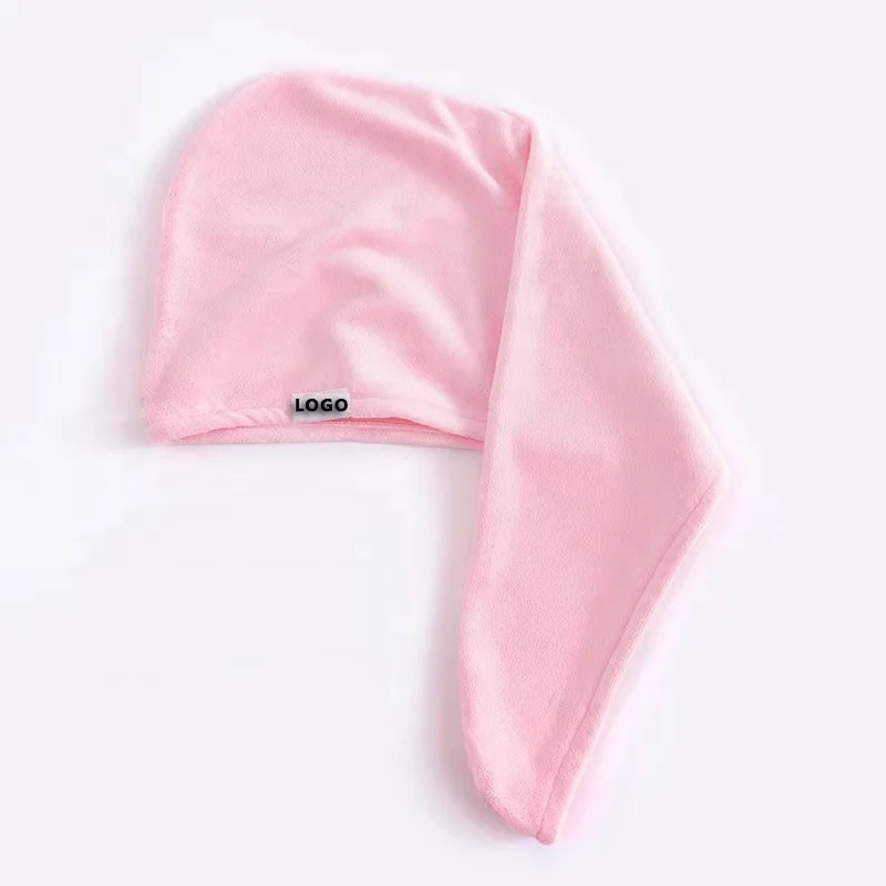 Factory Wholesale Hair Towel Wrap Turban Microfiber Drying Head Towel