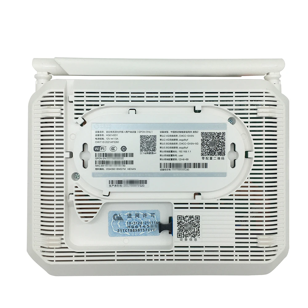 Gpon Onu HG6143D оптический сетевой блок ONT двухдиапазонный Wifi 2 4g и 5g wifi маршрутизатор модем