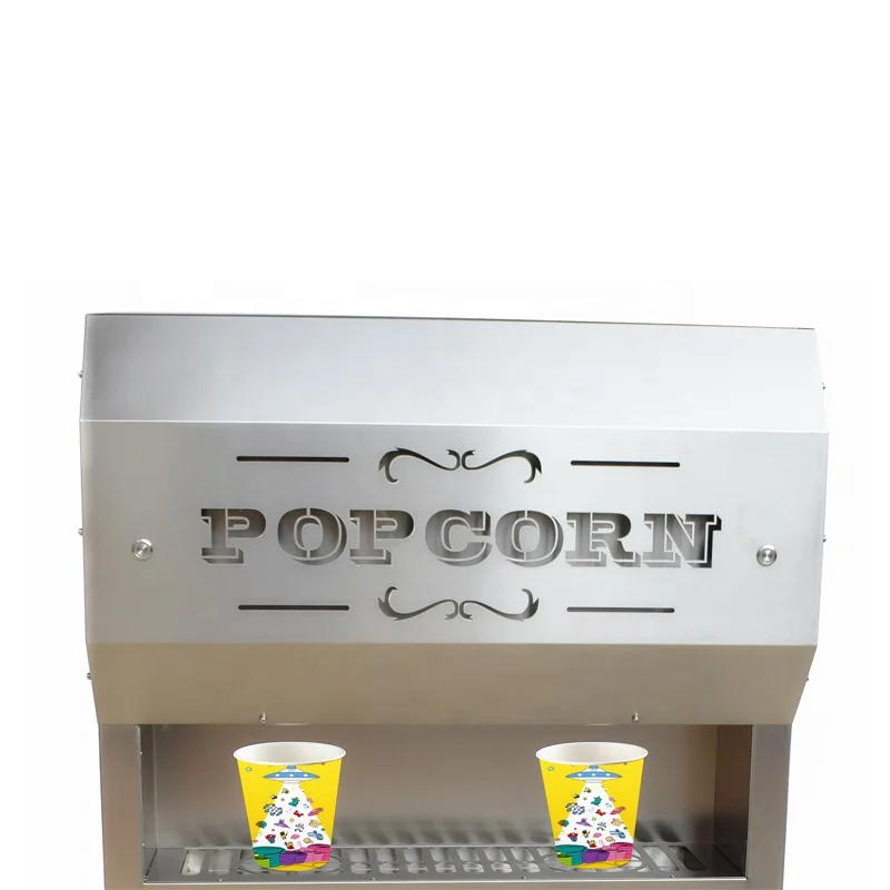
Snack Food Shops Popcorn Thermal Insulation Cabinet Popcorn Warmer Counter Staging Cabinet Display HT-900 Popcorn Showcase 