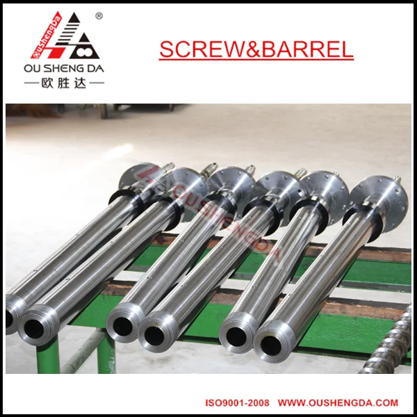 Extruder single screw barrel for plastic granule making machine