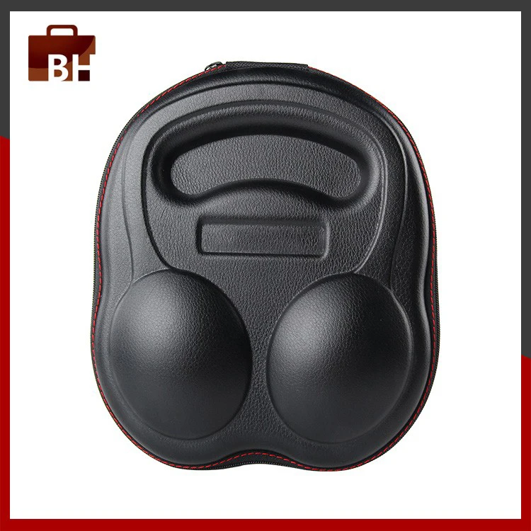 Oem Factory Durable Protecting Shockproof EVA Headphone Case Bag Headset Headphone Carrying Case Bag